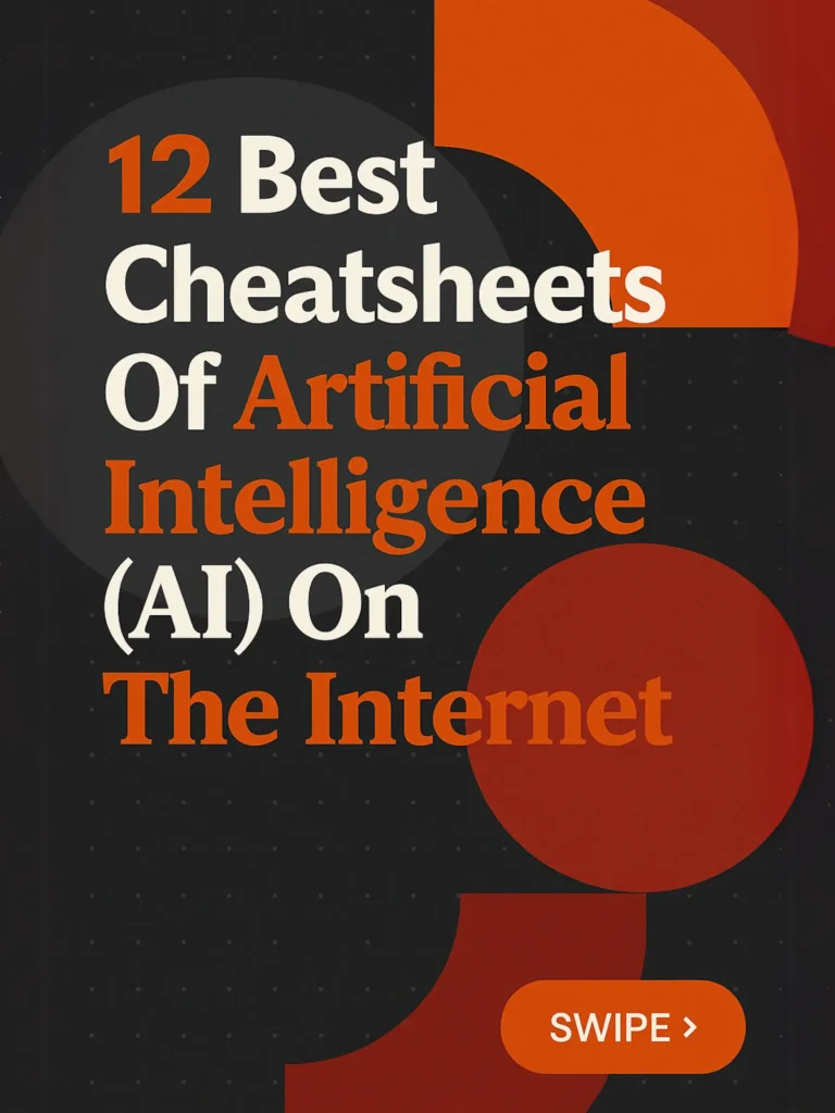 12 Best Cheatsheets of Artificial Intelligence AI on the Internet