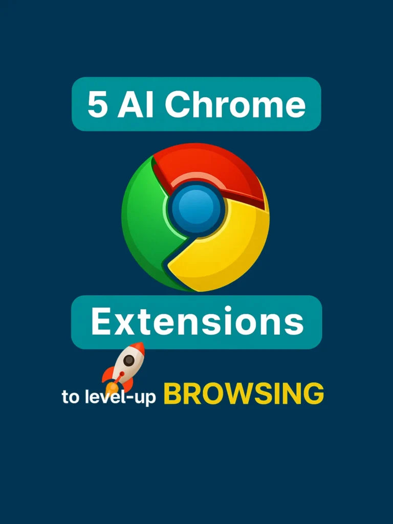 5 AI Chrome Extensions To Level Up Browsing