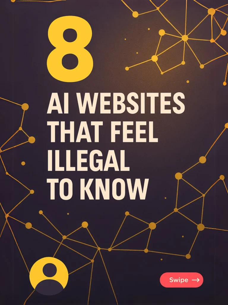 8 AI Websites that feel illegal to Know