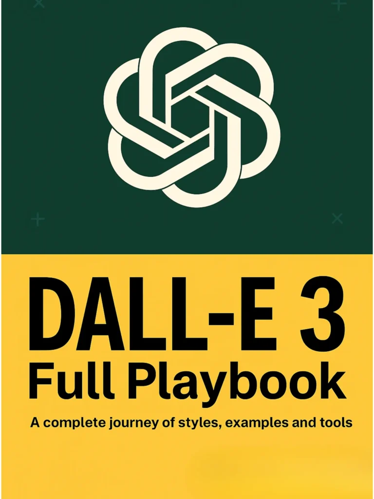 DALL-E 3 Full PlayBook
