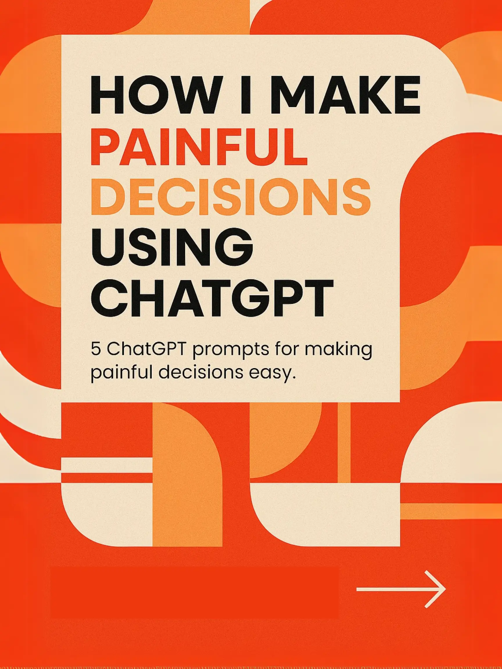 How I make painful Decisions Using ChatGpt