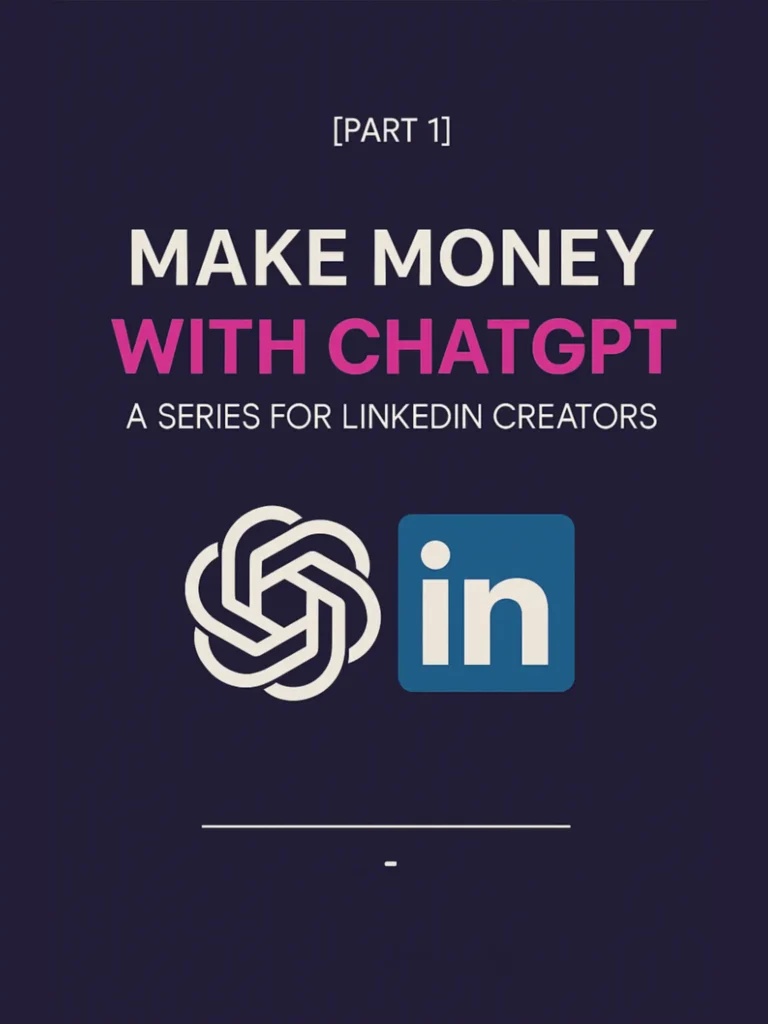 Make Money with chatGpt