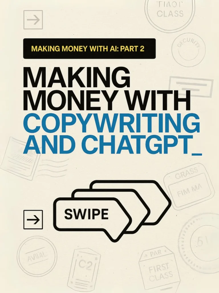 Marketing Money With CopyWriting And ChatGpt