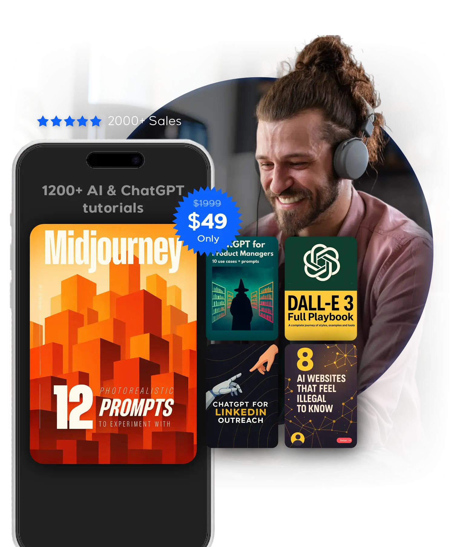 Instantly Access 1200+ Proven ChatGPT & AI Tutorials